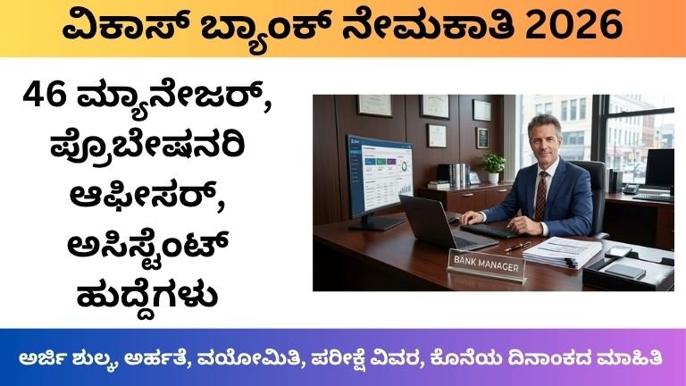 Best Vikas Bank Recruitment 2026