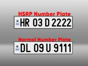 HSRP Number Plate