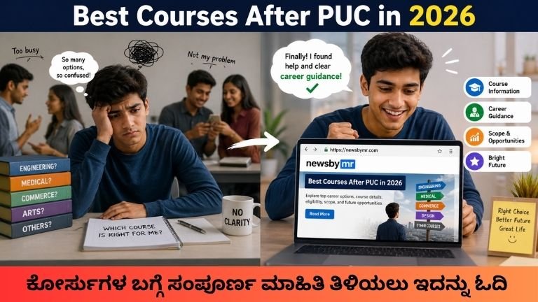 Best Courses After PUC in 2026. Here are some major and important career guidance tips and Best Courses After PUC in 2026