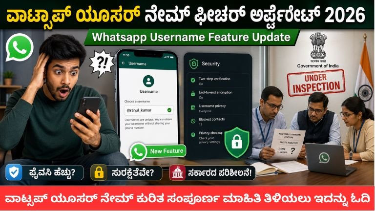 WhatsApp Username Feature ಭಾರತದಲ್ಲಿ ತಾತ್ಕಾಲಿಕ ತಡೆ ಕುರಿತು ಕೇಂದ್ರ ಸರ್ಕಾರ ಮತ್ತು Meta ನಡುವಿನ ಬೆಳವಣಿಗೆ